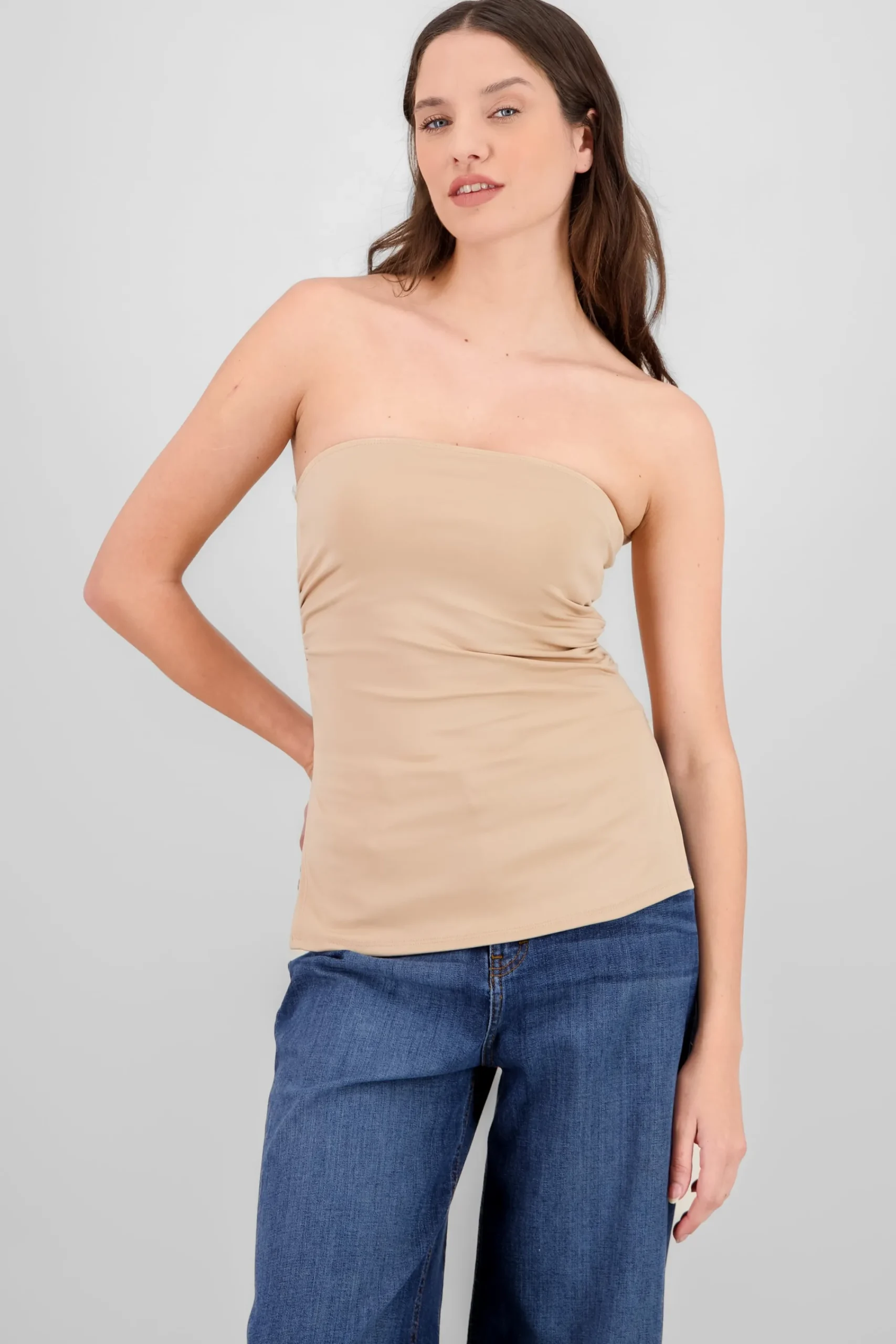 Shasa Tube Top With Slit