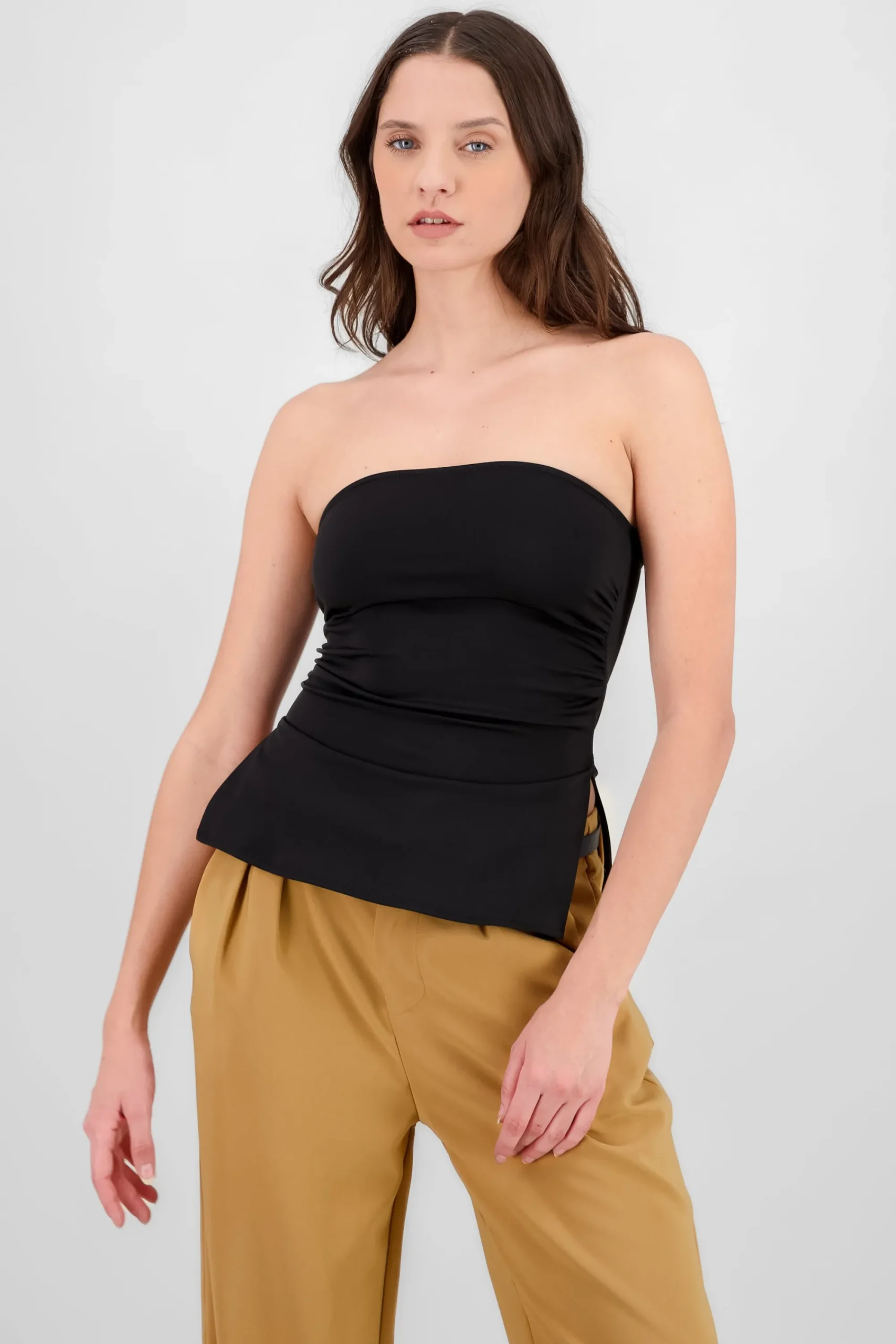 Shasa Tube Top With Slit