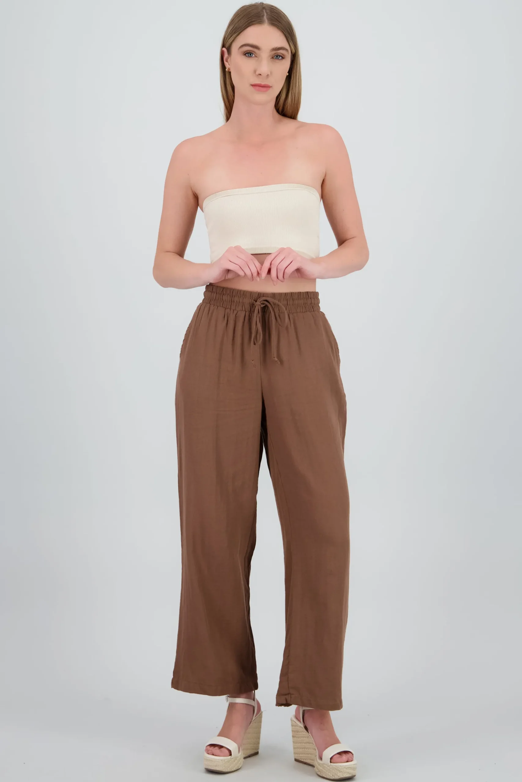 Shasa Wide Cotton Pants