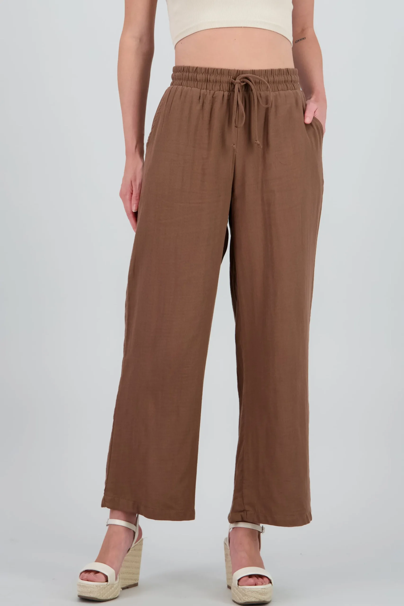 Shasa Wide Cotton Pants
