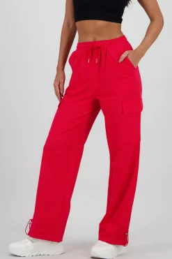 Shasa Wide Leg Pants with Stripe Detail