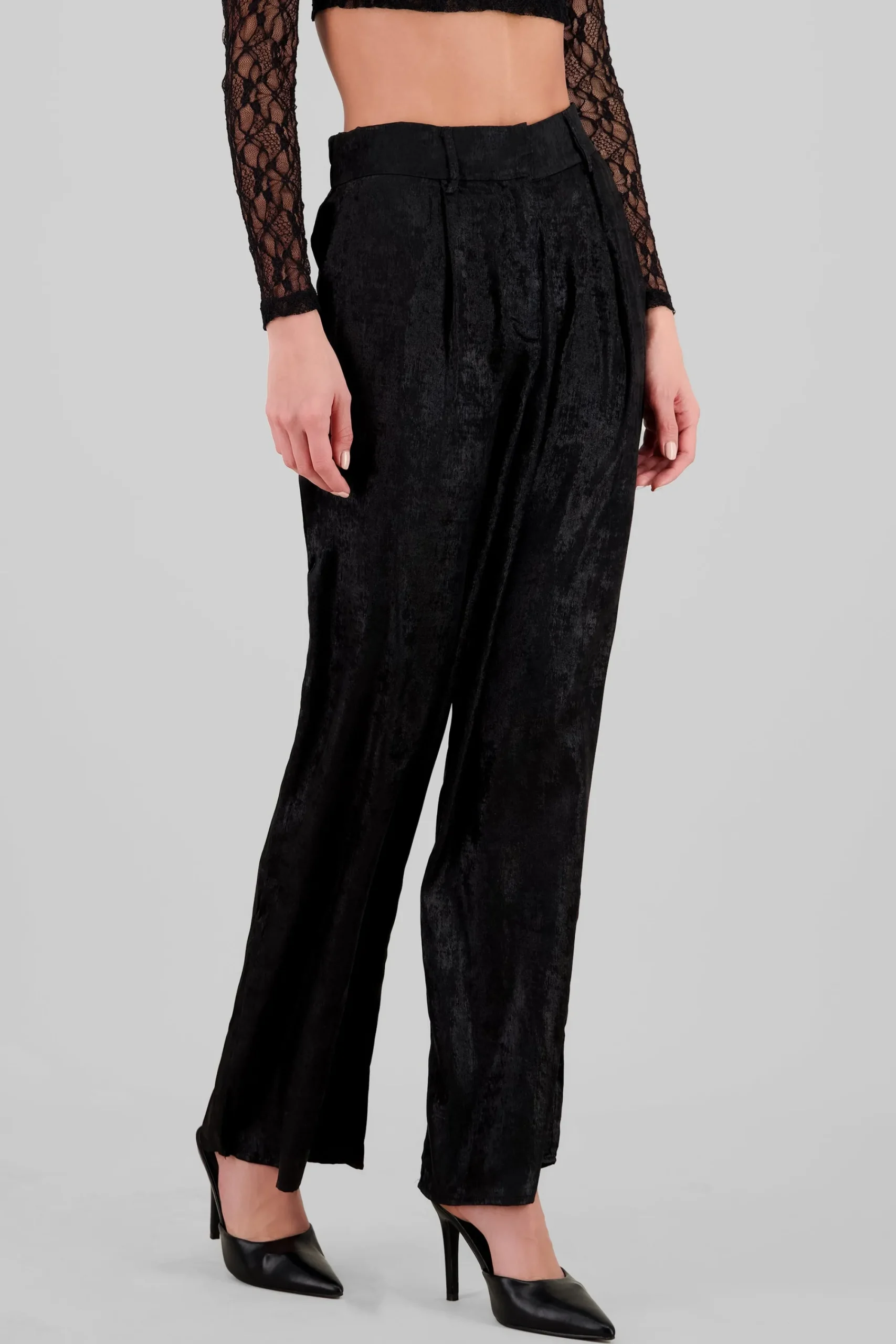 Shasa Wide Leg Sequin Pants