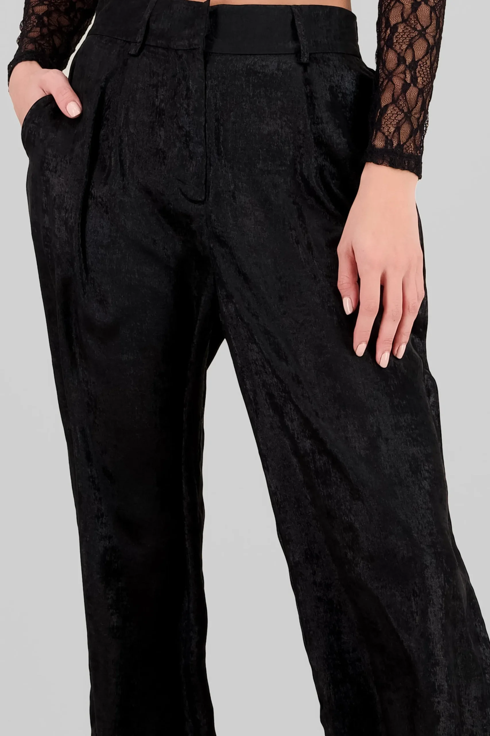 Shasa Wide Leg Sequin Pants