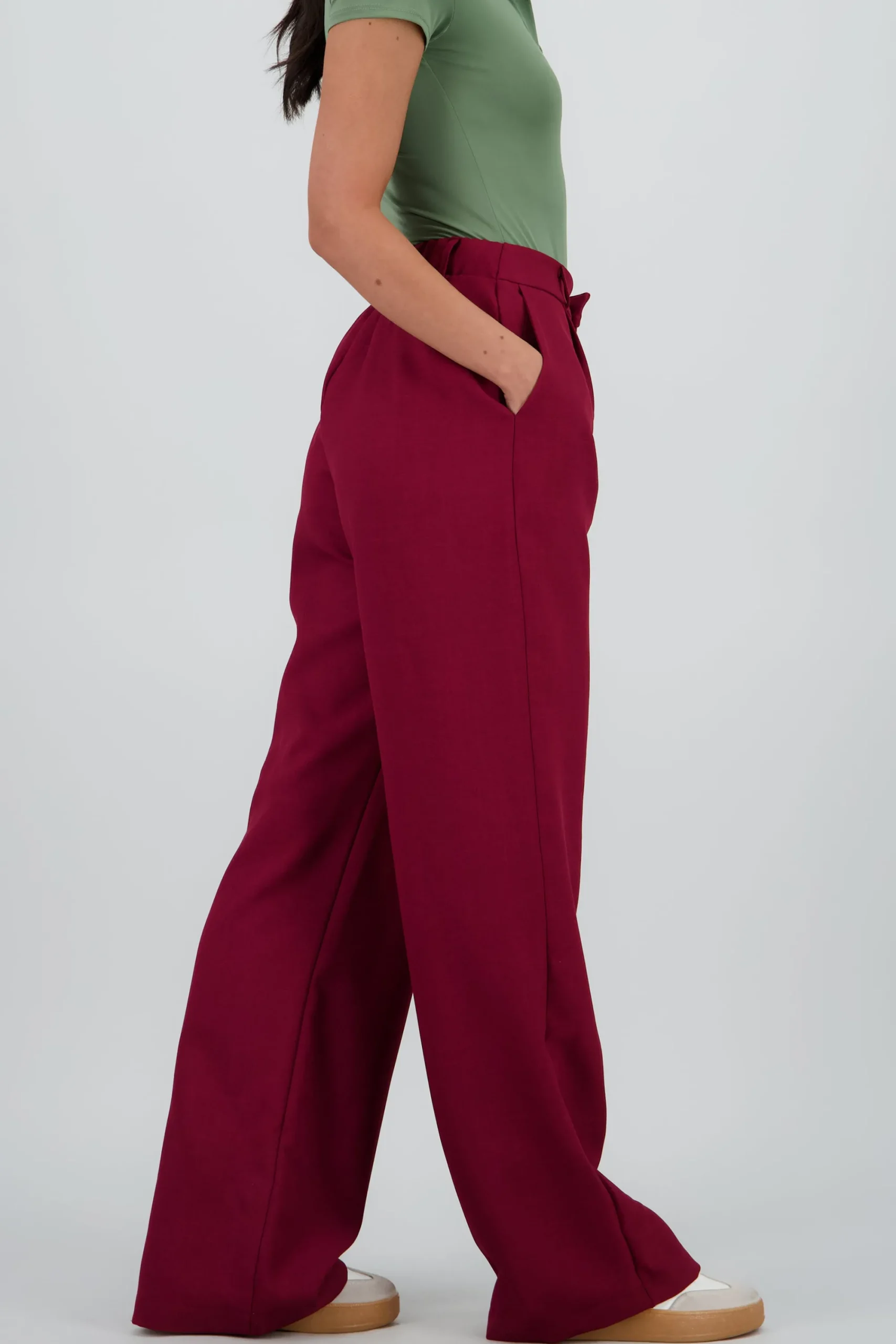 Shasa Wide Pleated Pants